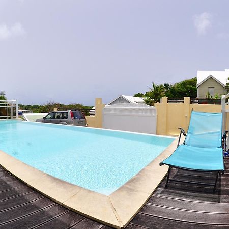 Petit Havre De Paix - Piscine Et Plage A Pied Le Gosier  Eksteriør bilde