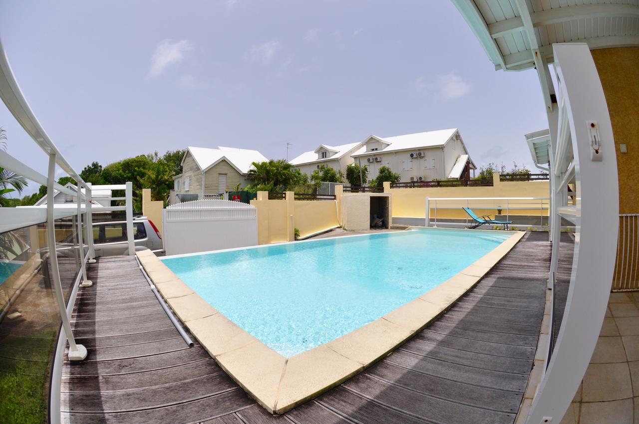 Petit Havre De Paix - Piscine Et Plage A Pied Le Gosier  Eksteriør bilde